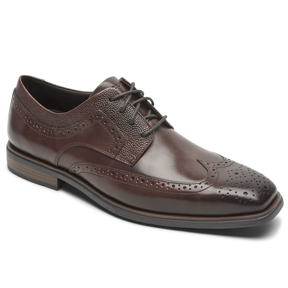 Rockport Snörskor Herr Bruna - Farrow Wingtip - VJGUD1408